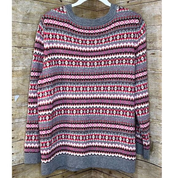 TALBOTS LAMBS WOOL BLEND CASUAL WARM EVERYDAY WEAR BUTTON FRONT CARDIGAN 2X PET - Picture 2 of 4